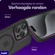 Buddi Frost Apple iPhone 15 Pro Hoesje MagSafe Back Cover Matte Zwart afbeelding 4