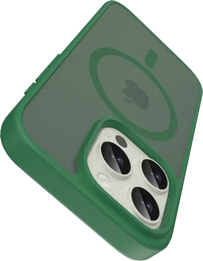 Buddi Frost Apple iPhone 15 Pro Hoesje MagSafe Back Cover Matte Groen afbeelding 5