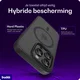Buddi Frost Apple iPhone 15 Pro Max Hoesje MagSafe Back Cover Matte Zwart afbeelding 2