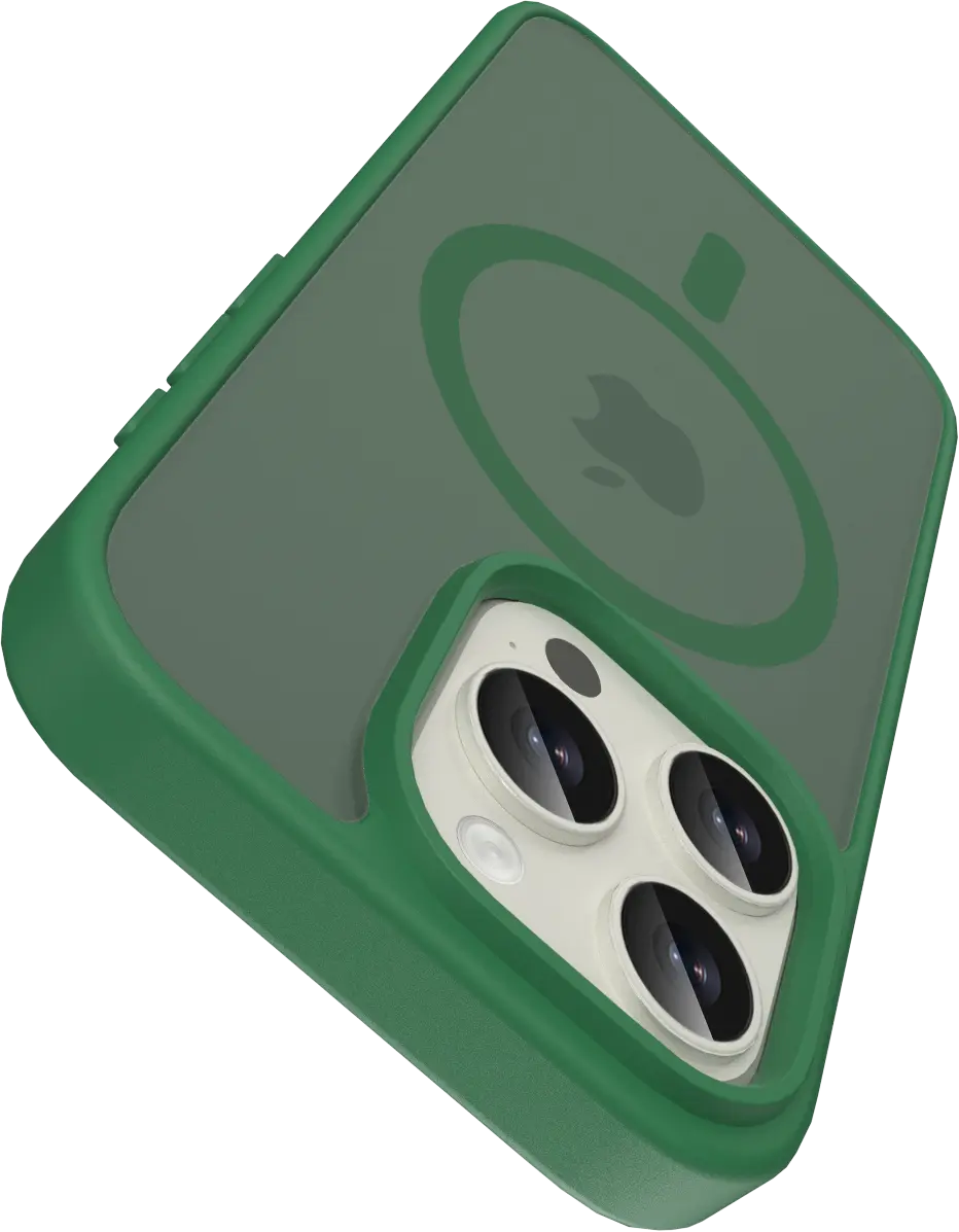 Buddi Frost Apple iPhone 15 Pro Max Hoesje MagSafe Back Cover Matte Groen afbeelding 5