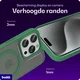 Buddi Frost Apple iPhone 15 Pro Max Hoesje MagSafe Back Cover Matte Groen afbeelding 4