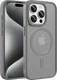 Buddi Frost Apple iPhone 15 Pro Max Hoesje MagSafe Back Cover Matte Grijs