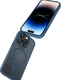 Buddi Frost Apple iPhone 14 Pro Hoesje MagSafe Back Cover Matte Donker Blauw afbeelding 7