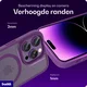 Buddi Frost Apple iPhone 14 pro Hoesje MagSafe Back Cover Matte Paars afbeelding 4