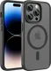 Buddi Frost Apple iPhone 14 Pro Max Hoesje MagSafe Back Cover Matte Zwart