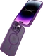 Buddi Frost Apple iPhone 14 Pro Max Hoesje MagSafe Back Cover Matte Paars afbeelding 7