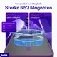 Buddi Frost Apple iPhone 14 Pro Max Hoesje MagSafe Back Cover Matte Paars afbeelding 3