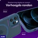 Buddi Frost iPhone 12 / 12 Pro Hoesje MagSafe Back Cover Matte Donker Blauw afbeelding 4