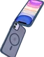Buddi Frost Apple iPhone 11 Hoesje MagSafe Back Cover Matte Donker Blauw afbeelding 7