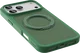 Buddi Frost Apple iPhone 18 Pro Max Hoesje MagSafe Ring Stand Matte Groen afbeelding 6
