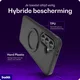 Buddi Frost Samsung Galaxy A37 / A56 / A36 Hoesje MagSafe Ring Stand Matte Zwart afbeelding 2