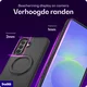 Buddi Frost Samsung Galaxy A37 / A56 / A36 Hoesje MagSafe Ring Stand Matte Zwart afbeelding 4