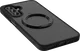 Buddi Frost Samsung Galaxy A17 / A26 / A16 Hoesje MagSafe Ring Stand Matte Zwart afbeelding 8