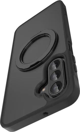 Buddi Frost Samsung Galaxy A17 / A26 / A16 Hoesje MagSafe Ring Stand Matte Zwart afbeelding 11