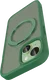 Buddi Frost iPhone 17e/16e/15/14/13 Hoesje MagSafe Ring Stand Matte Groen afbeelding 11