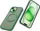 Buddi Frost iPhone 17e/16e/15/14/13 Hoesje MagSafe Ring Stand Matte Groen afbeelding 6