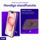 Buddi Frost iPhone 17e/16e/15/14/13 Hoesje MagSafe Ring Stand Matte Paars afbeelding 3