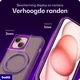 Buddi Frost iPhone 17e/16e/15/14/13 Hoesje MagSafe Ring Stand Matte Paars afbeelding 5