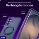 Buddi Frost Samsung Galaxy S26 Hoesje MagSafe Ring Stand Matte Donker Blauw afbeelding 5