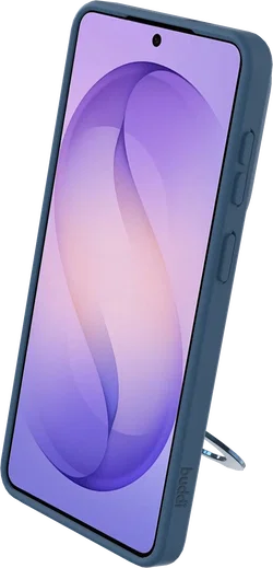 Buddi Frost Samsung Galaxy S26 Hoesje MagSafe Ring Stand Matte Donker Blauw afbeelding 10