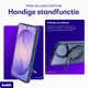Buddi Frost Samsung Galaxy S26 Plus Hoesje MagSafe Ring Stand Matte Donker Blauw afbeelding 3