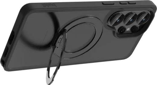 Buddi Frost Samsung S26 Ultra Hoesje MagSafe Ring Stand Matte Zwart afbeelding 7