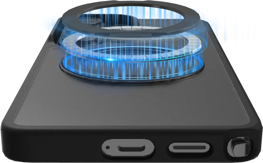 Buddi Frost Samsung S26 Ultra Hoesje MagSafe Ring Stand Matte Zwart afbeelding 8