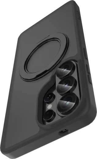 Buddi Frost Samsung S26 Ultra Hoesje MagSafe Ring Stand Matte Zwart afbeelding 11