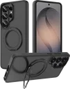 Buddi Frost Samsung S26 Ultra Hoesje MagSafe Ring Stand Matte Zwart