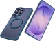 Buddi Frost Samsung S26 Ultra Hoesje MagSafe Ring Stand Matte Donker Blauw afbeelding 13