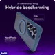 Buddi Frost Samsung S26 Ultra Hoesje MagSafe Ring Stand Matte Donker Blauw afbeelding 4