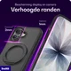 Buddi Frost Apple iPhone 17 Hoesje MagSafe Ring Stand Matte Zwart afbeelding 6