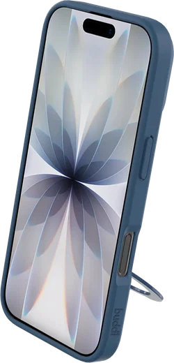 Buddi Frost Apple iPhone 17 Hoesje MagSafe Ring Stand Matte Donker Blauw afbeelding 13