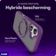 Buddi Frost Apple iPhone 17 Hoesje MagSafe Ring Stand Matte Paars afbeelding 3