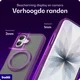 Buddi Frost Apple iPhone 17 Hoesje MagSafe Ring Stand Matte Paars afbeelding 6