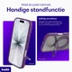 Buddi Frost Apple iPhone 17 Hoesje MagSafe Ring Stand Matte Paars afbeelding 2