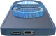 Buddi Frost Samsung S25 / S24 Hoesje MagSafe Ring Stand Matte Donker Blauw afbeelding 7