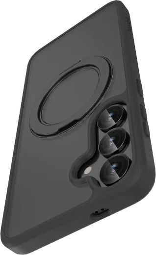 Buddi Frost Samsung S25 Plus / S24 Plus Hoesje MagSafe Stand Matte Zwart afbeelding 10