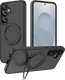 Buddi Frost Samsung S25 Plus / S24 Plus Hoesje MagSafe Stand Matte Zwart afbeelding 1