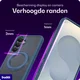 Buddi Frost Samsung S25 Plus / S24 Plus Hoesje MagSafe Stand Matte Donker Blauw afbeelding 5
