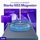 Buddi Frost Samsung S25 Plus / S24 Plus Hoesje MagSafe Stand Matte Donker Blauw afbeelding 4