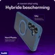 Buddi Frost Samsung S25 Plus / S24 Plus Hoesje MagSafe Stand Matte Donker Blauw afbeelding 3
