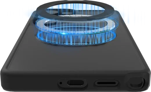 Buddi Frost Samsung S25 Ultra Hoesje MagSafe Ring Stand Matte Zwart afbeelding 7