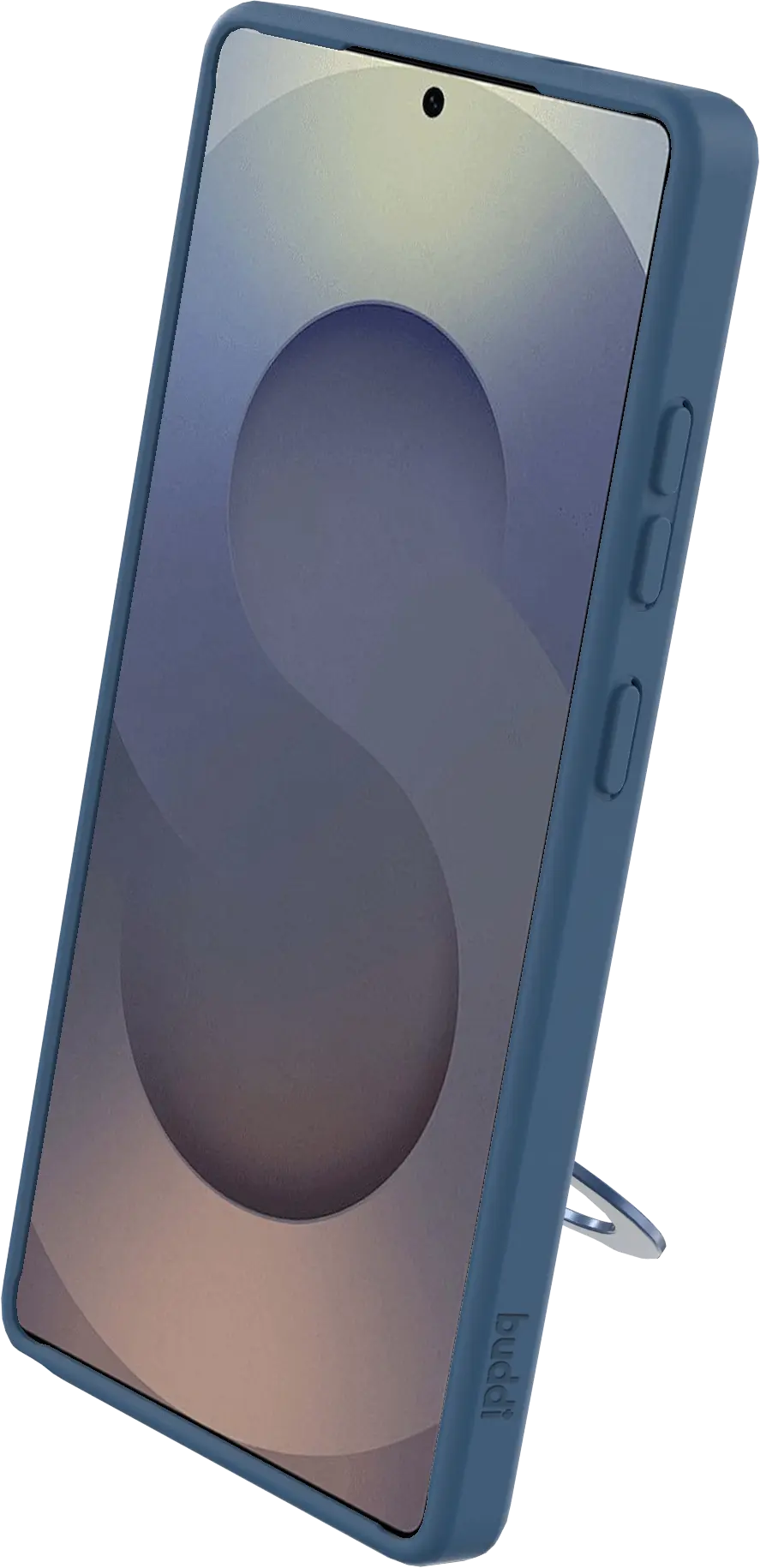 Buddi Frost Samsung S25 Ultra Hoesje MagSafe Ring Stand Matte Donker Blauw afbeelding 7
