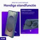 Buddi Frost Samsung S25 Ultra Hoesje MagSafe Ring Stand Matte Donker Blauw afbeelding 2