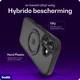 Buddi Frost Apple iPhone 16 Hoesje MagSafe Ring Stand Matte Zwart afbeelding 3