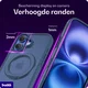Buddi Frost Apple iPhone 16 Hoesje MagSafe Ring Stand Matte Donker Blauw afbeelding 5