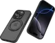 Buddi Frost Apple iPhone 16 Pro Max Hoesje MagSafe Ring Stand Matte Zwart afbeelding 12