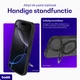 Buddi Frost Apple iPhone 16 Pro Max Hoesje MagSafe Ring Stand Matte Zwart afbeelding 3
