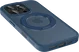 Buddi Frost Apple iPhone 16 Pro Max Hoesje MagSafe Ring Stand Matte Donker Blauw afbeelding 7
